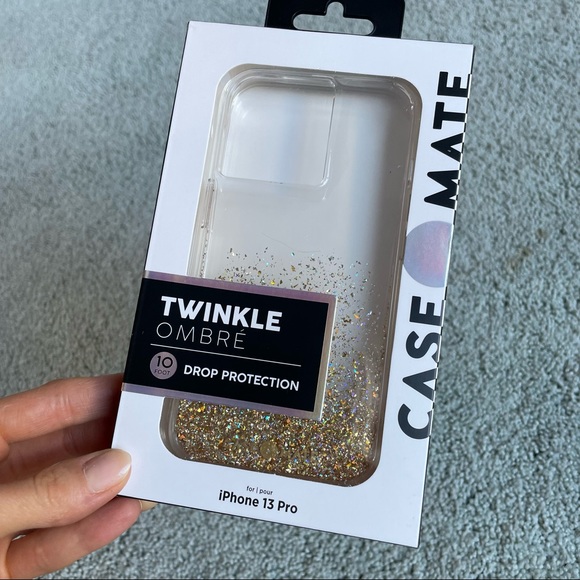 CASEMATE iPhone 13 Pro Size Twinkle Ombre (Gold) NIB BRAND NEW - Picture 5 of 10